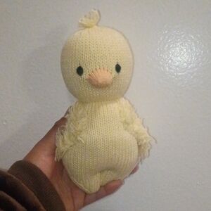 Yellow Stuffed Duck Plush Toy